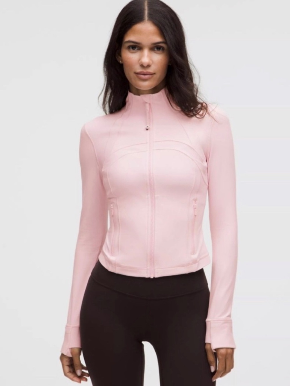 NWOT Lululemon Nulu Cropped Define Jacket in Blissful Pink Size 8